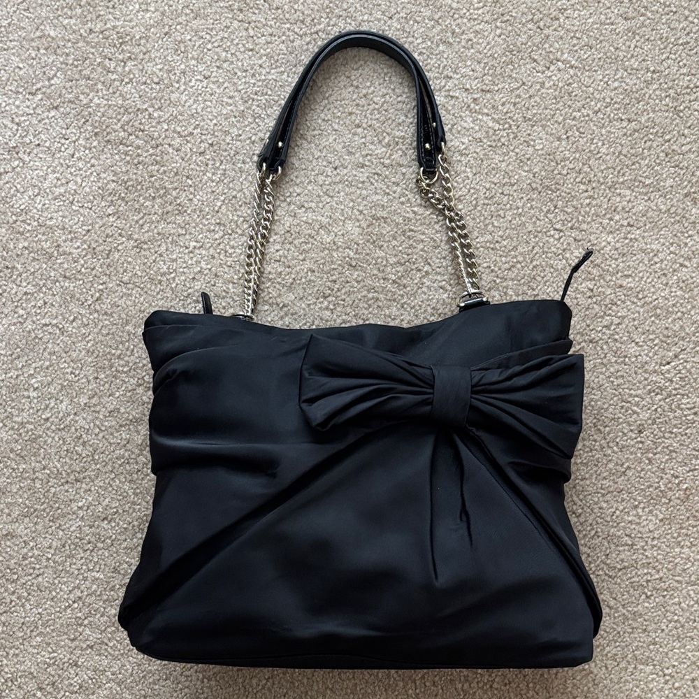 Kate spade black nylon purse